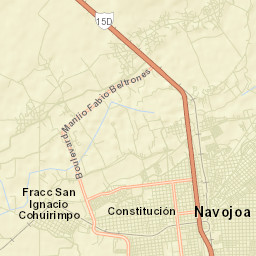 Guaymitas Street Map