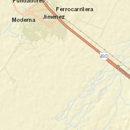 José Mariano Jiménez Street Map