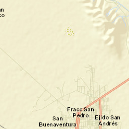 San Buenaventura Street Map
