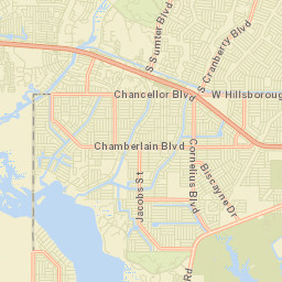 North Port Florida Street Map