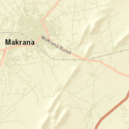 Makrana Street Map