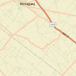 Sirsaganj Street Map