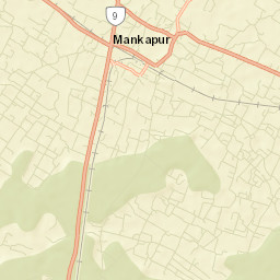 Mankapur Street Map