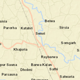 Pashchim Champaran Street Map