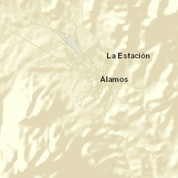 Álamos Street Map