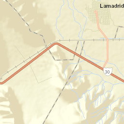 Lamadrid Street Map
