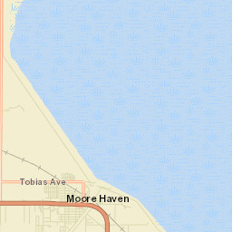 Moore Haven Florida Street Map