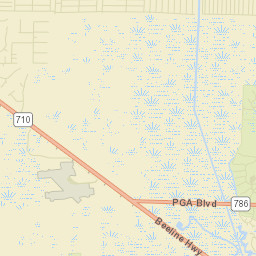 Delta Florida Street Map