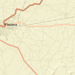 Phulera Street Map