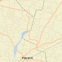 Pipraich Street Map