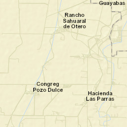 Sahuaral de Otero Street Map
