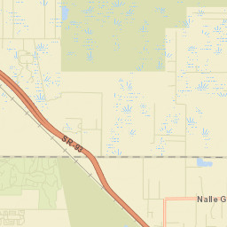 Gilchrist Florida Street Map