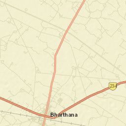 Etawah Street Map