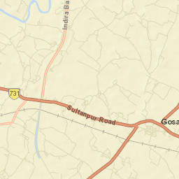 Gosainganj Street Map