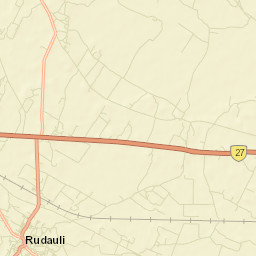 Rudauli Street Map