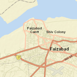 Fyzabad Street Map