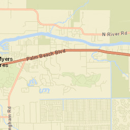 Telegraph Estates Florida Street Map