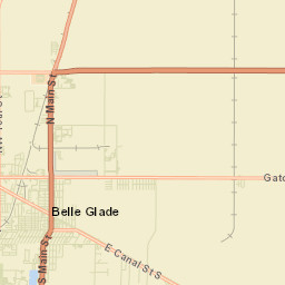 Runyon Florida Street Map