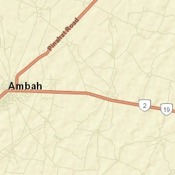 Ambah Street Map