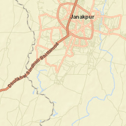 Janakpur Street Map