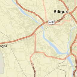 Matigara community development block Street Map