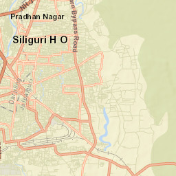 Siliguri Street Map