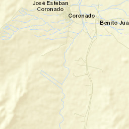 José Esteban Coronado Street Map