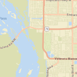 Matlacha Florida Street Map