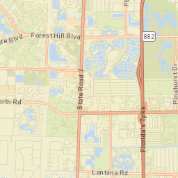 Wellington Florida Street Map