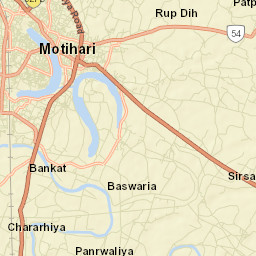 Mothihari Street Map