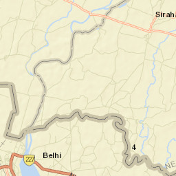 Siraha Street Map