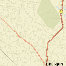 Dhupguri Street Map