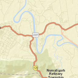 Numaligarh Street Map