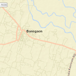 Bansgaon Street Map