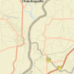 Bhadrapur Street Map