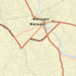 Mainaguri Street Map