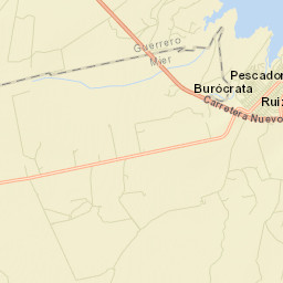 Nueva Ciudad Guerrero Street Map