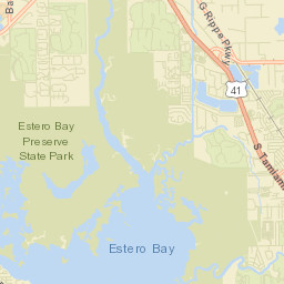 Forest Island Park Florida Street Map