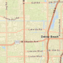 Villages of Oriole Florida Street Map