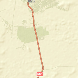 Illizi Street Map