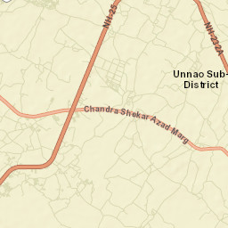 Unnao Street Map