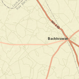 Bachhrawan Street Map