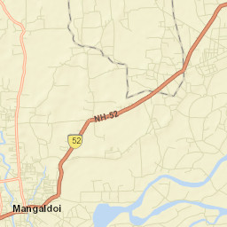 Mangaldai Street Map