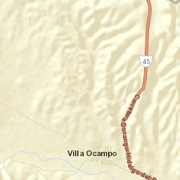 Villa Ocampo Street Map