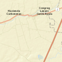 Carboneras Street Map