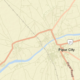 Pipar Street Map