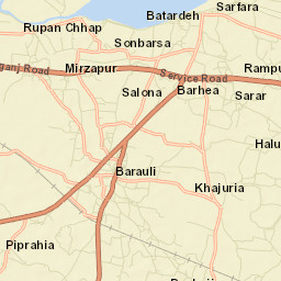 Barauli Street Map