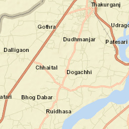 Thakurganj Street Map