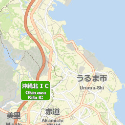 Gushikawa Street Map