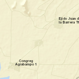 Agiabampo Uno Street Map